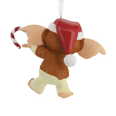 Gremlins Christmas Gizmo the Mogwai Candy Cane Ornament